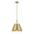 Manila 1 - Light Dome Cone Pendant in Brass-856035849