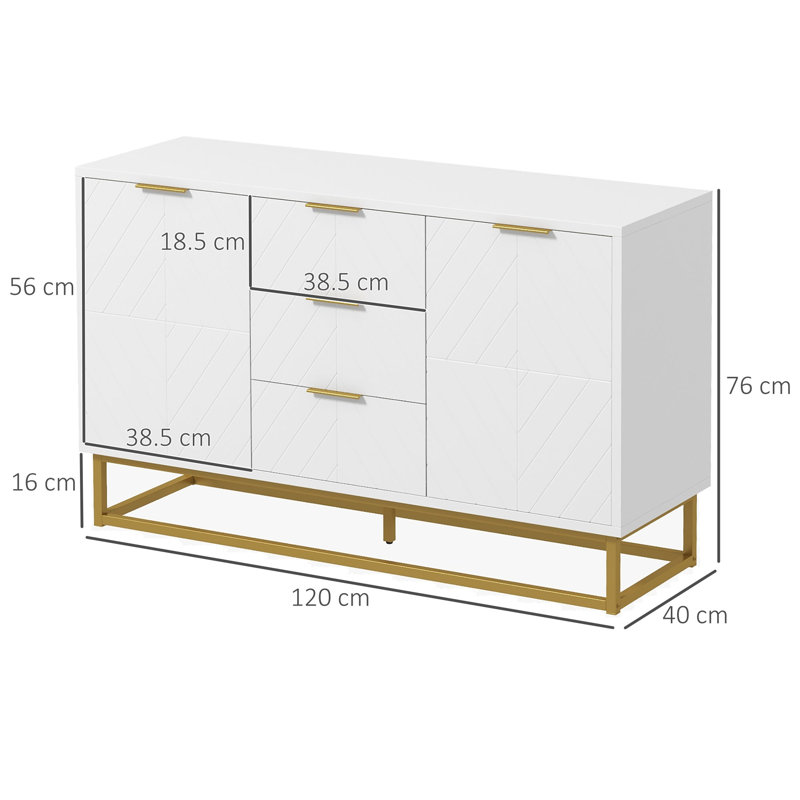 Lewter 120cm Sideboard