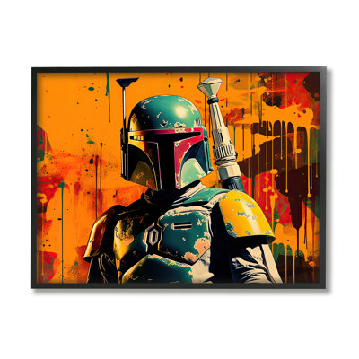 Ba-980-Framed " Sci-fi Pop Urban Style " by Birch&Ink