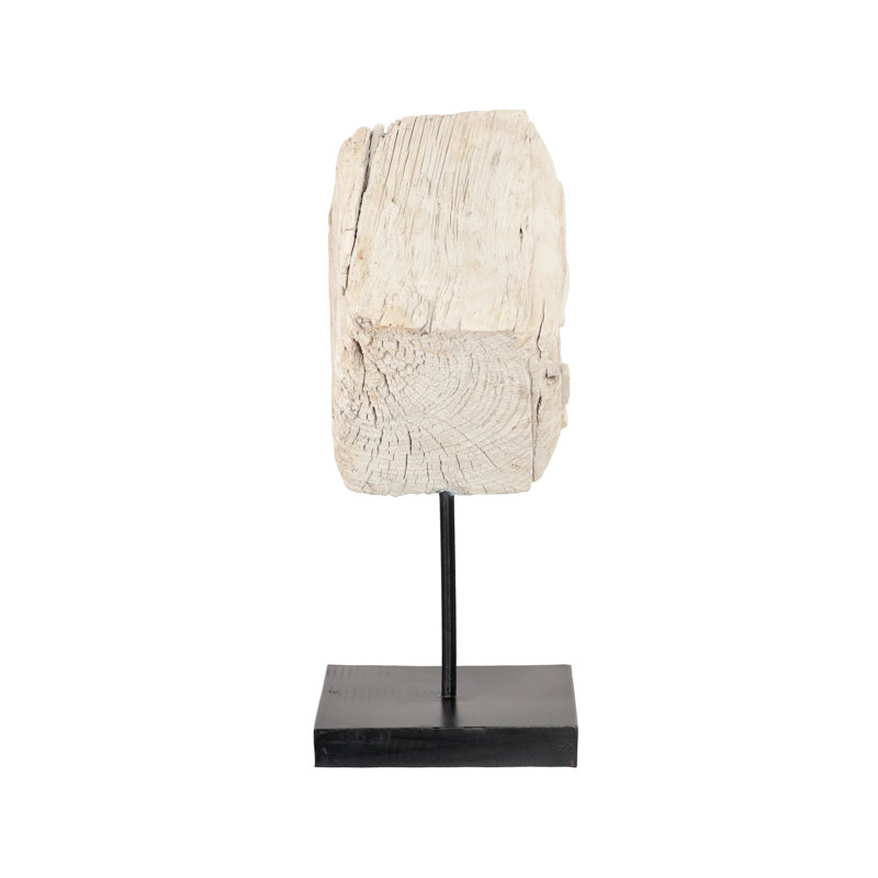 Eroded Wood Block on Stand
