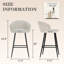 Tabouret de comptoir rembourré avec structure en métal-1544331332-1544331335-1575996419