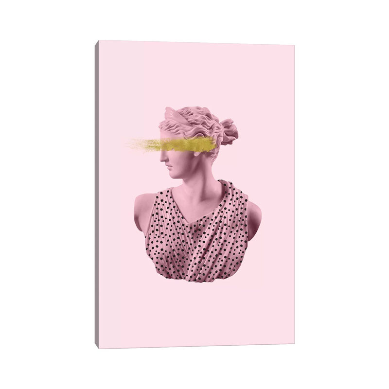 Goddess In Spots - Print on Canvas, Wrapped Canvas, 30.48cm H x 20.32cm W x 1.91cm D