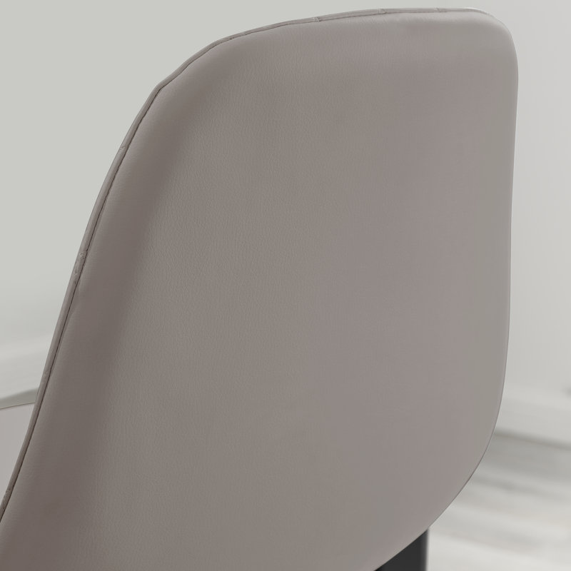 Tabouret de bar Morral Luxury, Noir, Cappuccino