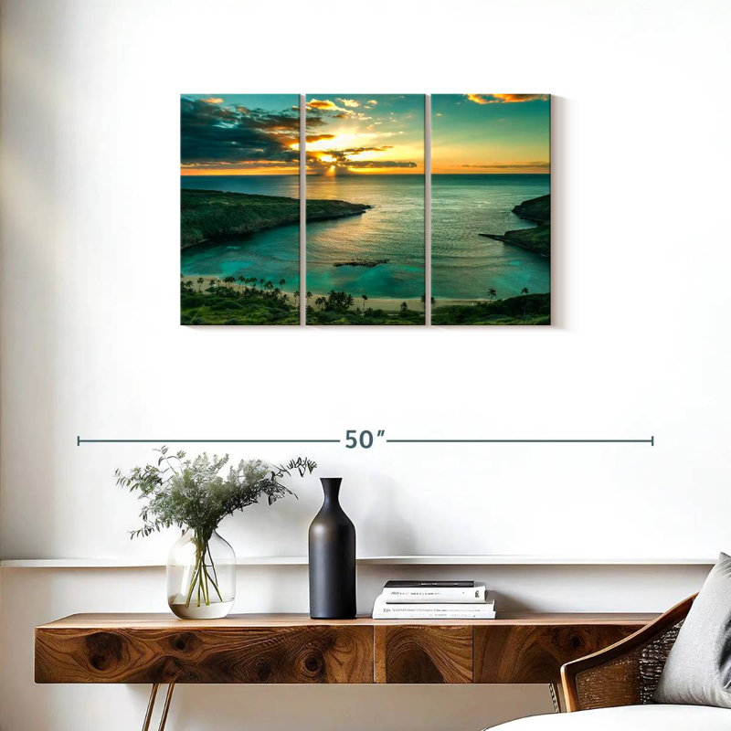 Gillard Hanauma Bay Sunrise, 20" H x 33" W