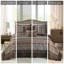 Ensemble de couvre-lit réversible 5 pièces en jacquard rouge très grand