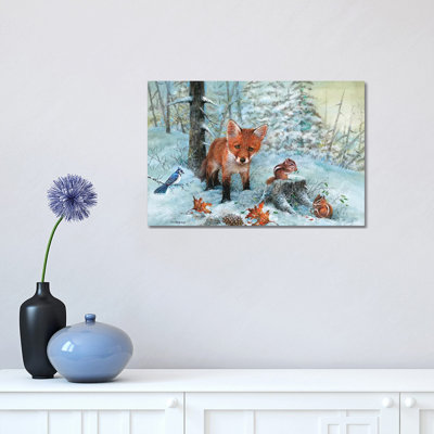 Frisky par Giordano Studios - peinture sur toile tendue