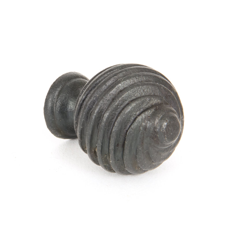 Twist 30mm Diameter Round Knob, Beeswax