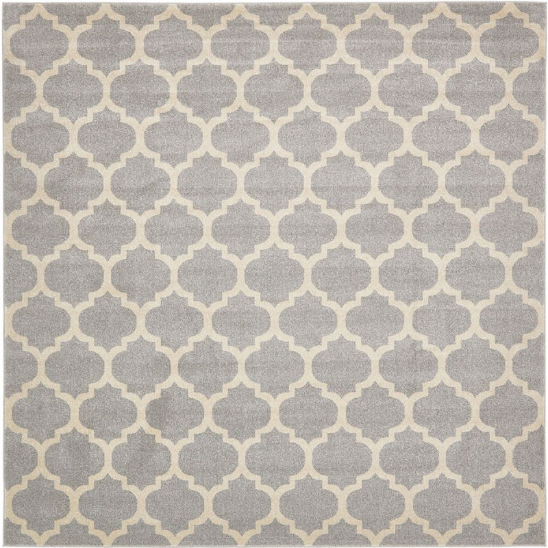 Cohleen Geometric Indoor Rug, Square 8'