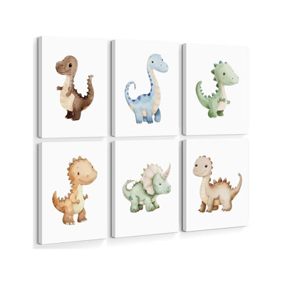 6 Piece Wrapped Canvas Print