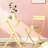 Yellow 3 Piece Patio Bistro - Foldable Metal Chairs & Table For Outdoor Lifestyle 3 In Courtyards