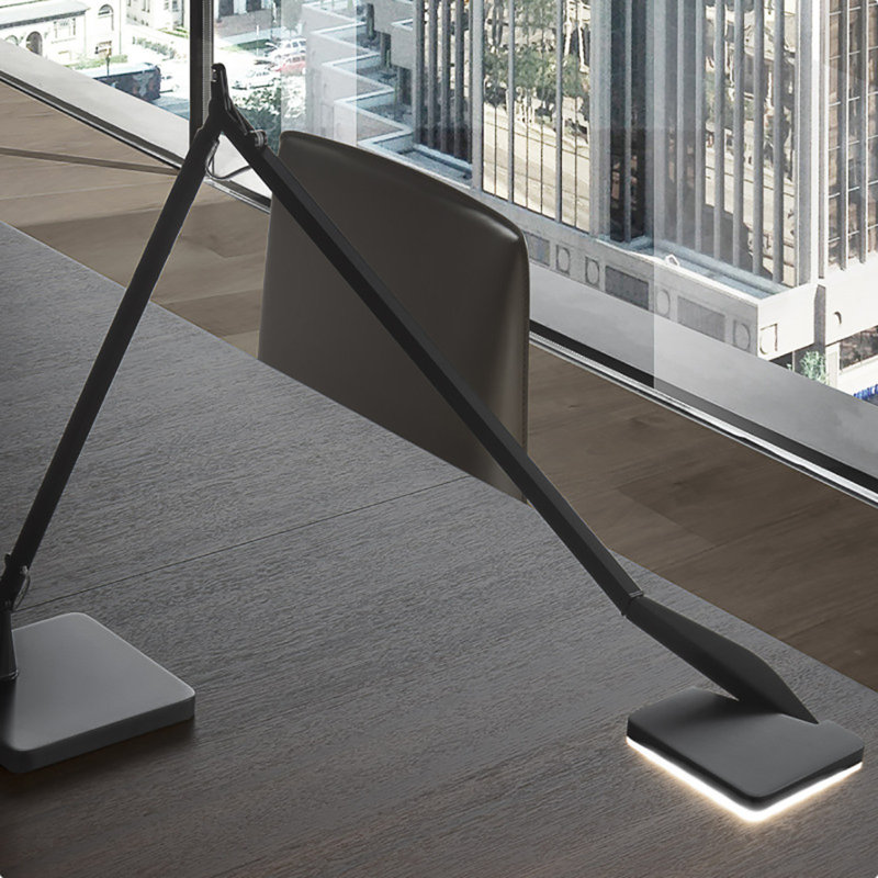 Jackie 21.2857" Desk Lamp, Black