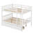Versatile Bunk Bed System With Storage Compartments, Secure Ladder Access, And Dual-Bed Conversion Capability-53570681