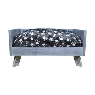 Canapé pour chien avec coussin amovible Hanes Sassy Paws