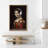 Altered Classical Portraits " Renaissance Music Headphones Classical Female Portrait Victorian Funny Fine Art Work Room Decor "-98579390-98579391