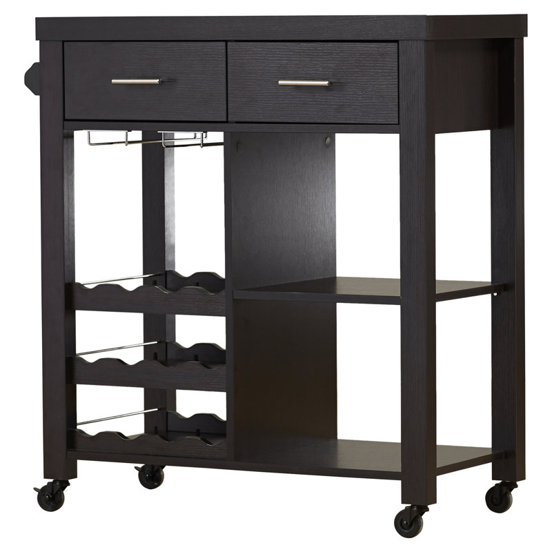 Sanderson Wood Bar Cart