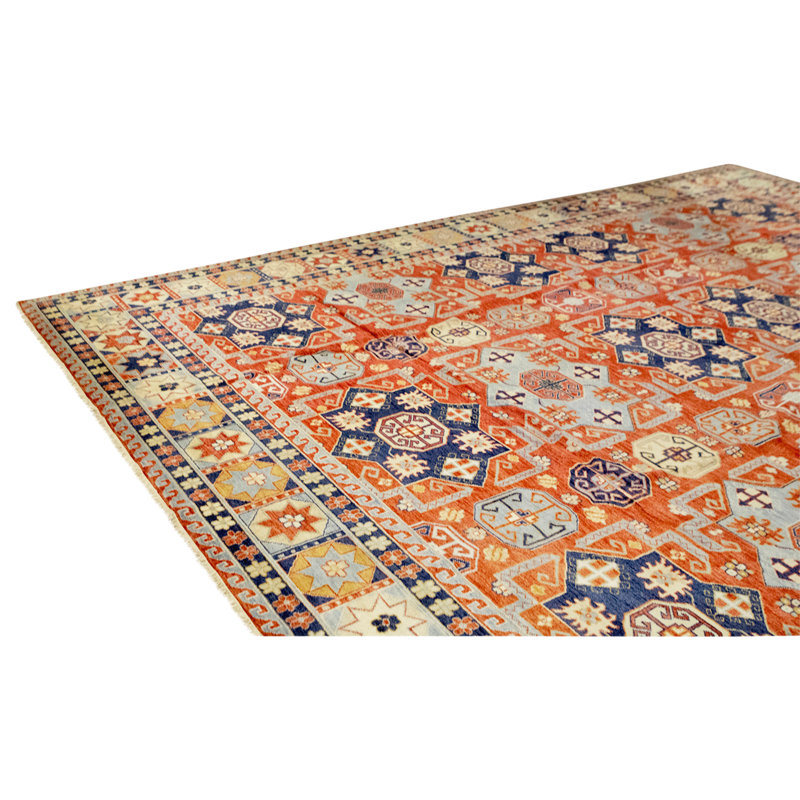 Hand Knotted Wool Oriental Indoor Rug