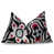 Black/White/Red Geometric 2