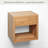 Hugo - Solid Oak Wood Floating Nightstand / Bedside Table With 1 Drawer
