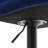 Myda Swivel Upholstered Adjustable Height Counter Stool with Metal Frame-427332325