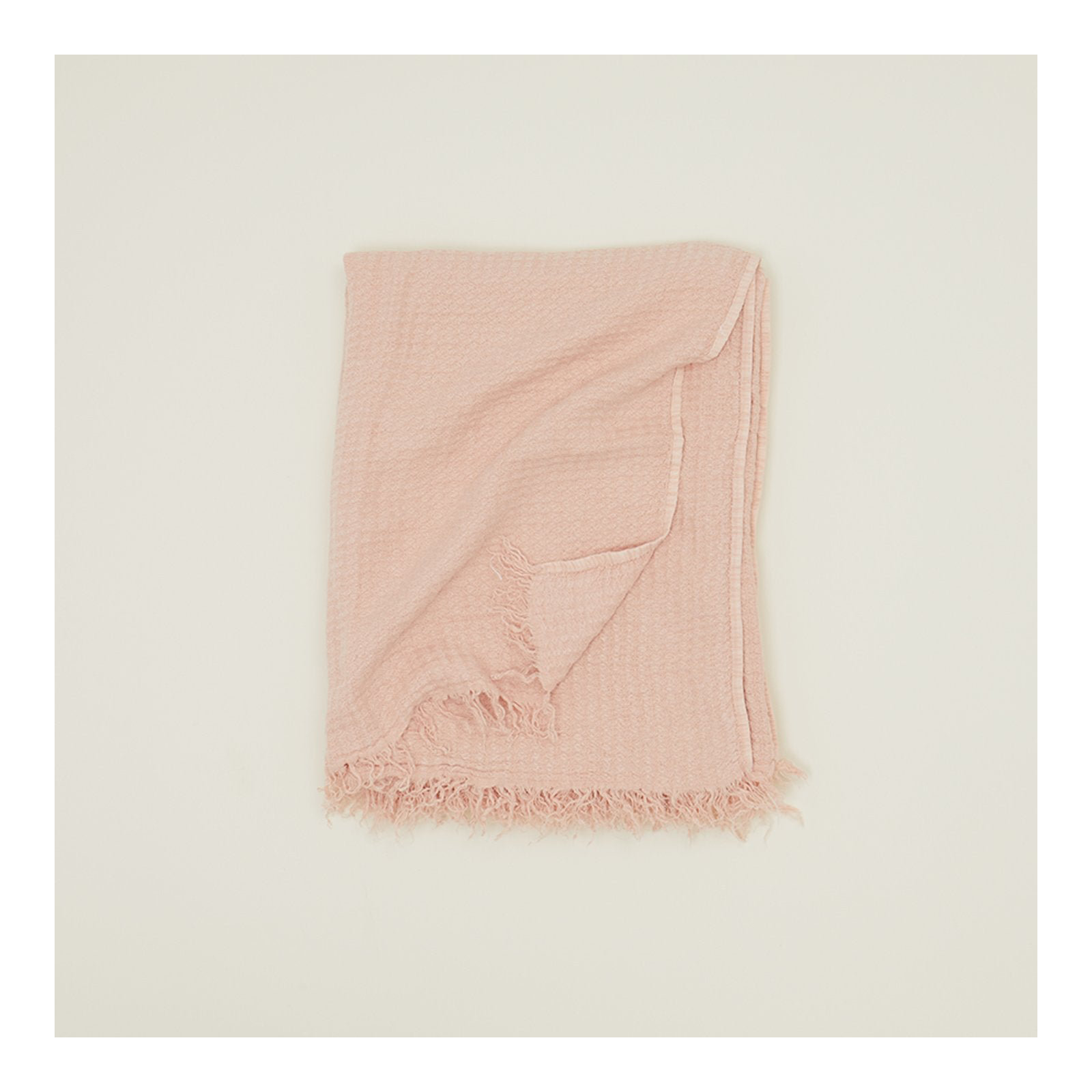Simple Throw Blanket, Blush, 70" L x 50" W