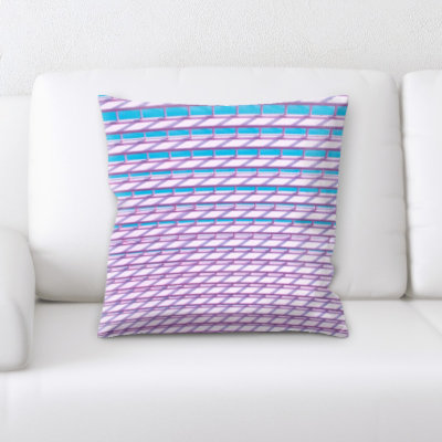 Shape Patterns Throw Pillow