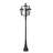 Westover 3 Light Outdoor Post Mount Fixture in Black-100157019