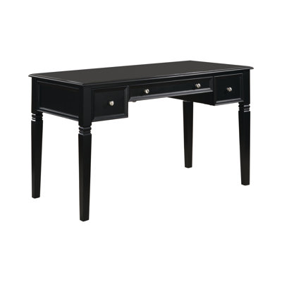 Reczkowski Writing Desk with Built-In Electrical Outlet