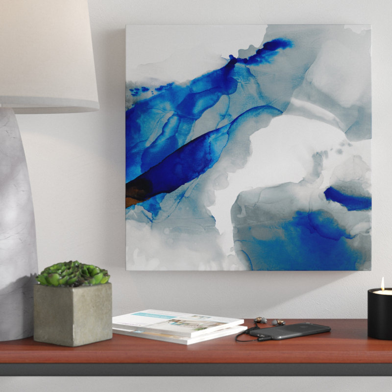 «Ephemeral III» par Sisa Jasper, reproduction d'art sur toile tendue, H 14 po x l 14 po x P 2 po