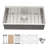 32-Inch Undermount Single Bowl Kitchen Sink
