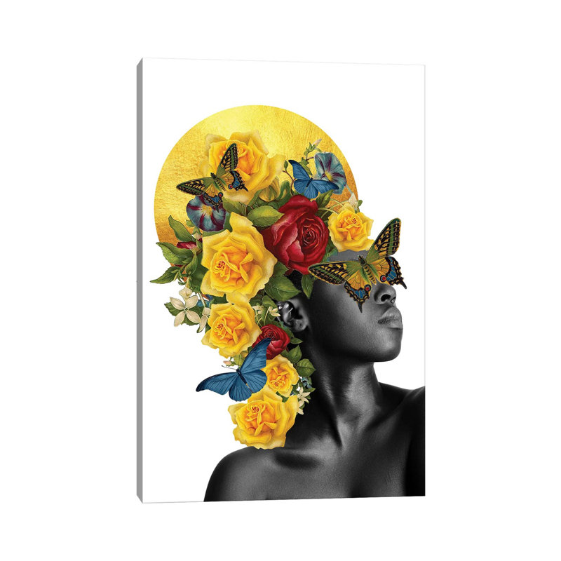 « Precious » par Kiki C Landon, reproduction d’art, Toile tendue, Pas de tapis, H 40 po x l 26 po x P 1,5 po