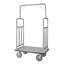 Hotel Luggage Cart 1200 LBS Brushed Stainless Steel Finish Bellman's Cart
