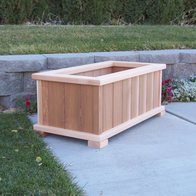 Bunceton Handmade Wood Planter Box
