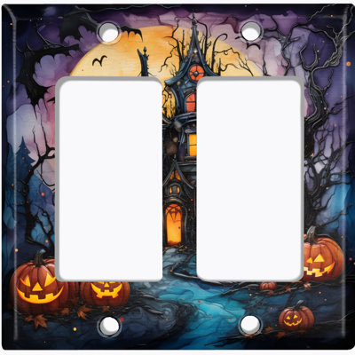 2 - Gang Rocker Standard Wall Plate