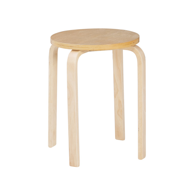 Girardi Wooden Stacking Stool Set of 4 | Utility Design