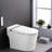 Smart Toilet With Night , Self-Cleaning Nozzle, Heated Seat, Foot Sensor, Remote Control, Led Display Control Bidet ,