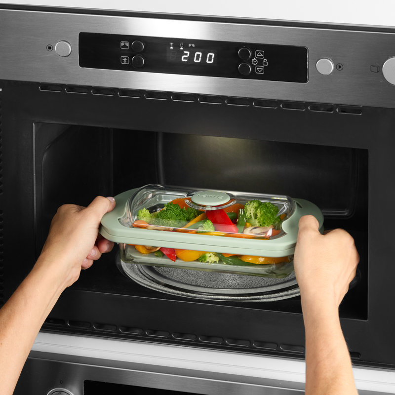 Lékué Glass Steam Cooker, 2 p