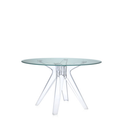 Sir Gio Round Glass Dining Table