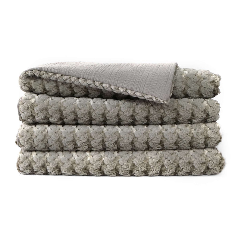 Gene Throw Blanket, Gray