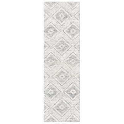Dibenedetto Hand Tufted Wool Geometric Rug