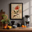 Hibiscus Study Botanical - Framed Print-1416472696-1416472702