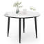 Parma Round Metal Base Dining Table