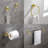 Circular 5 - Piece Bathroom Hardware Set-90977496