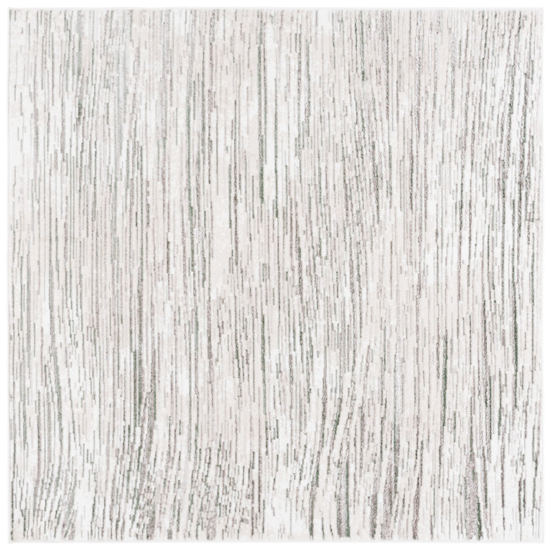 Brookbay Performance Abstract Rug, Square 6'7"