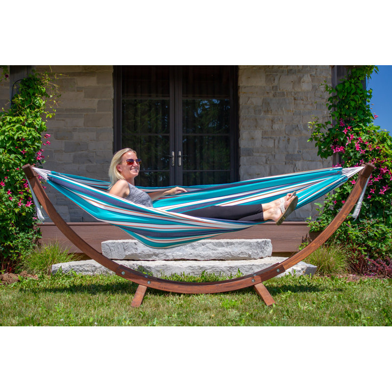 Natalia Double Hammock with Stand, Token Surfside