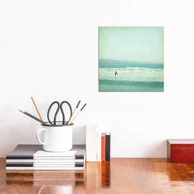 Sunday Surf 1 Piece Wrapped Canvas Wall Art