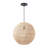 1-Light Pendant Lights Rattan Basket Globe-1350623538