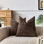 Housses de coussin en chenille texturée