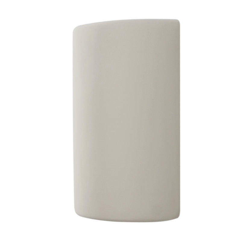 Winlock Ceramic Flush Mounted Sconce, Paintable Bisque