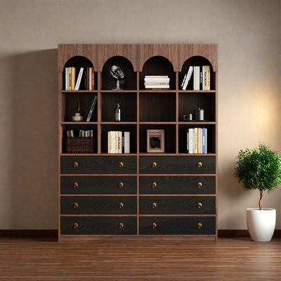 American style fashionable and retro bookcase
