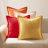 Corduroy Striped Square Throw Pillow Cover-370828286-370828225